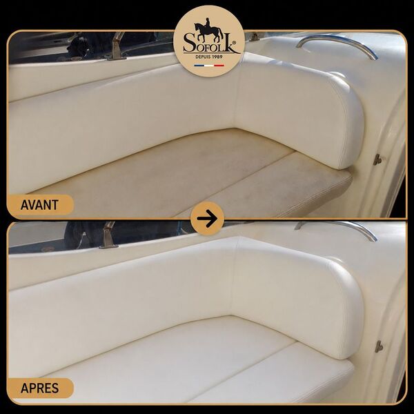 PAINT FOR NAUTICAL LEATHER UPHOLSTERY, LEATHERETTE, VINYL - Photo 4